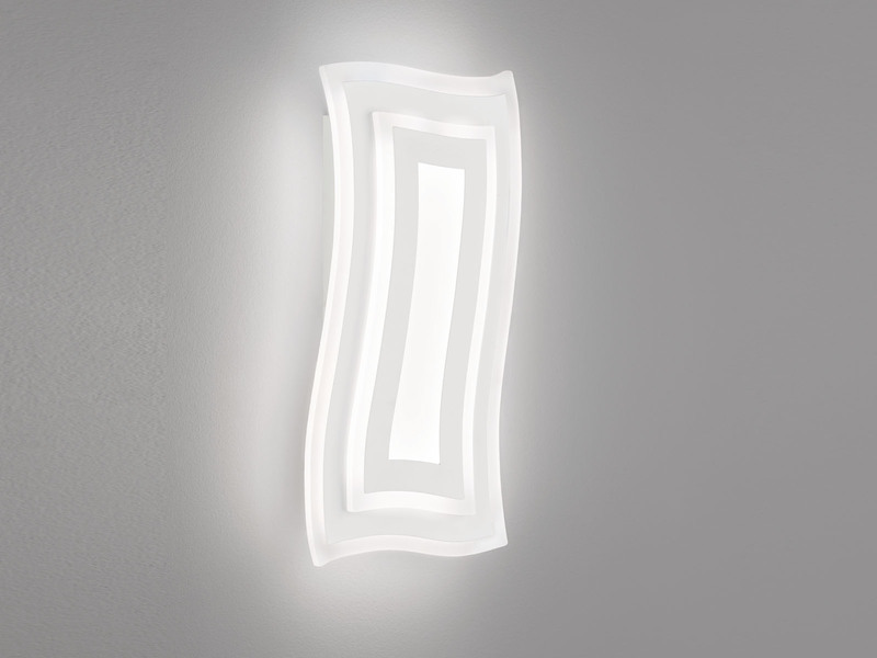 LED Wandleuchte GORDEN mit Schalter, dimmbar & Tageslicht, Höhe 43cm