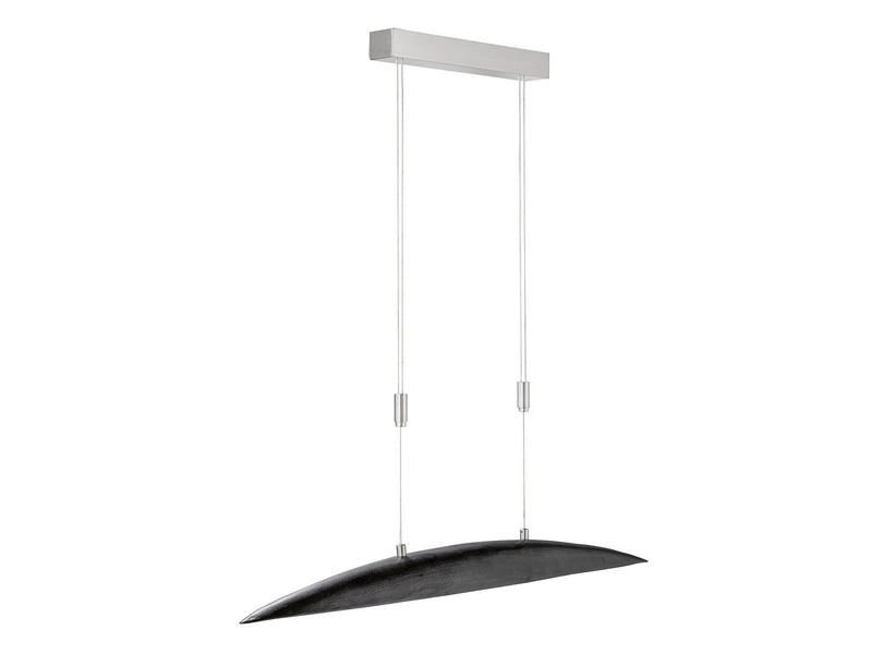 LED Pendelleuchte COLMAR Schwarz höhenverstellbar & dimmbar, 105cm lang