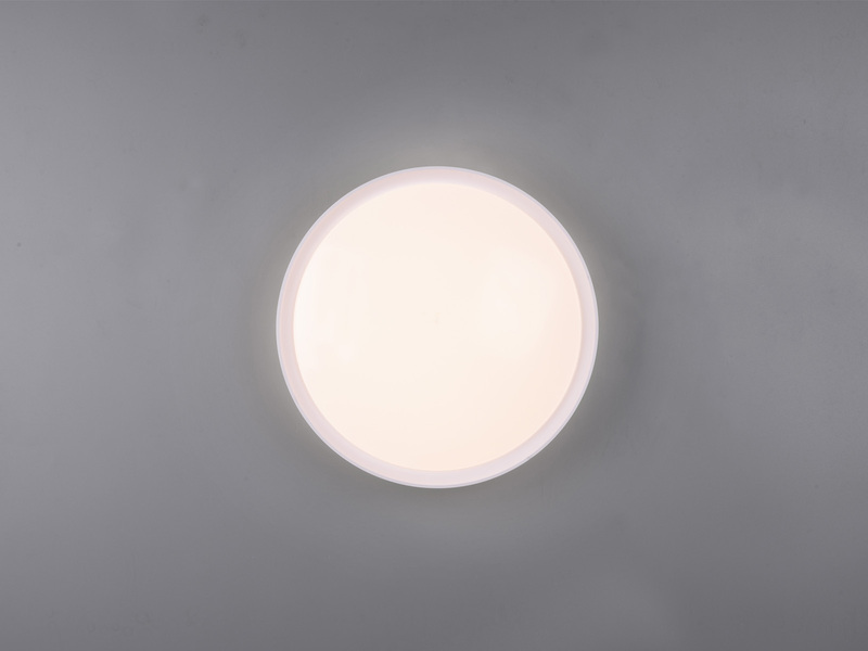 LED Deckenleuchte 2er Set in Weiß Ø 33cm, IP44 - Badlampen