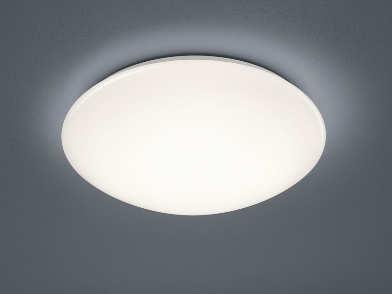 LED Deckenleuchte PAOLO in Weiß Ø 37cm, IP44 - Badlampen