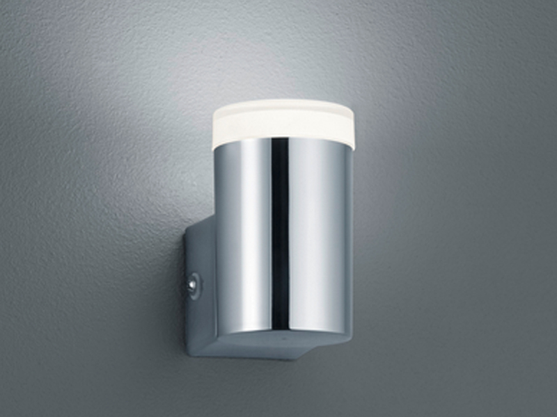 LED Badezimmer Wandleuchte RAY in Chrom 8,3cm - Spiegelleuchte
