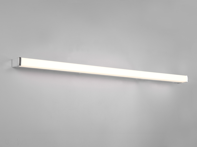 LED Badezimmer Wandleuchte FABIO in Chrom 120cm - Spiegelleuchte