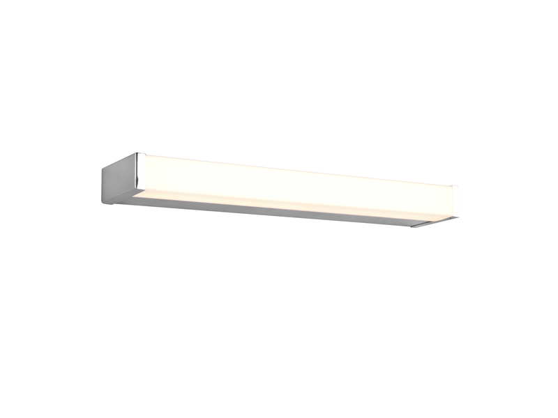 LED Badezimmer Wandleuchte FABIO in Chrom - Spiegelleuchte, Breite 42,5cm