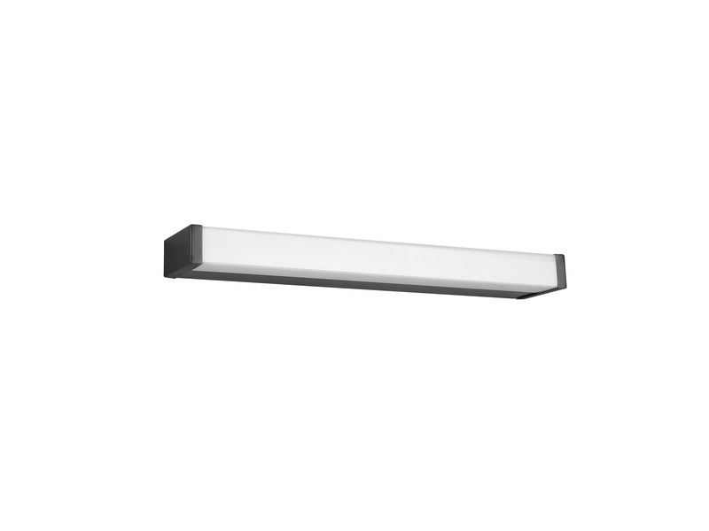 LED Badezimmer Wandleuchte FABIO in Schwarz 42,5cm - Spiegelleuchte