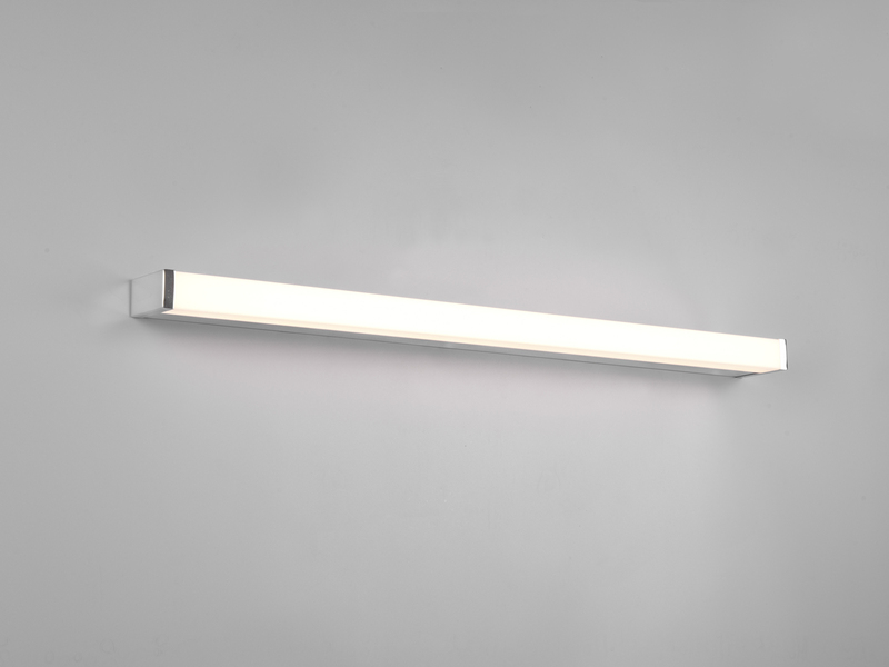 LED Badezimmer Wandleuchte FABIO in Chrom 80cm - Spiegelleuchte