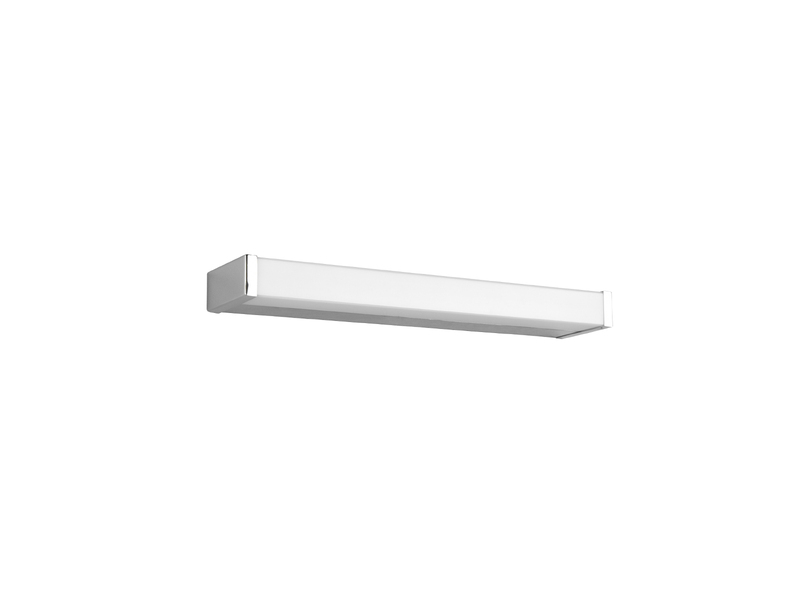 LED Badezimmer Wandleuchten 2er Set in Chrom - Spiegelleuchten, Breite 42,5cm