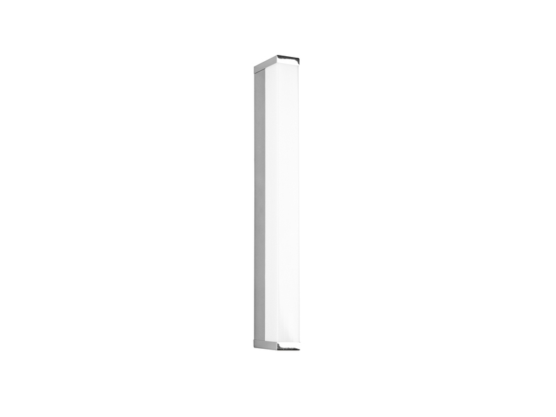 LED Badezimmer Wandleuchten 2er Set in Chrom - Spiegelleuchten, Breite 42,5cm