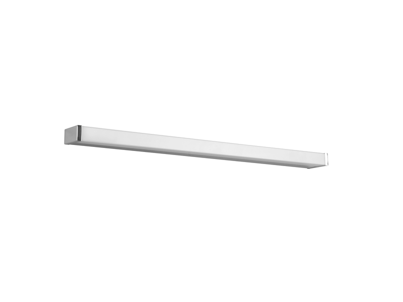 LED Badezimmer Wandleuchten 2er Set in Chrom - Spiegelleuchten, Breite 80cm