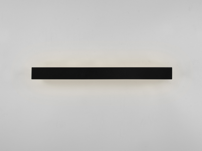 LED Badezimmer Wandleuchte ROCCO Schwarz - Up-Down Spiegelleuchte, Breite 60cm