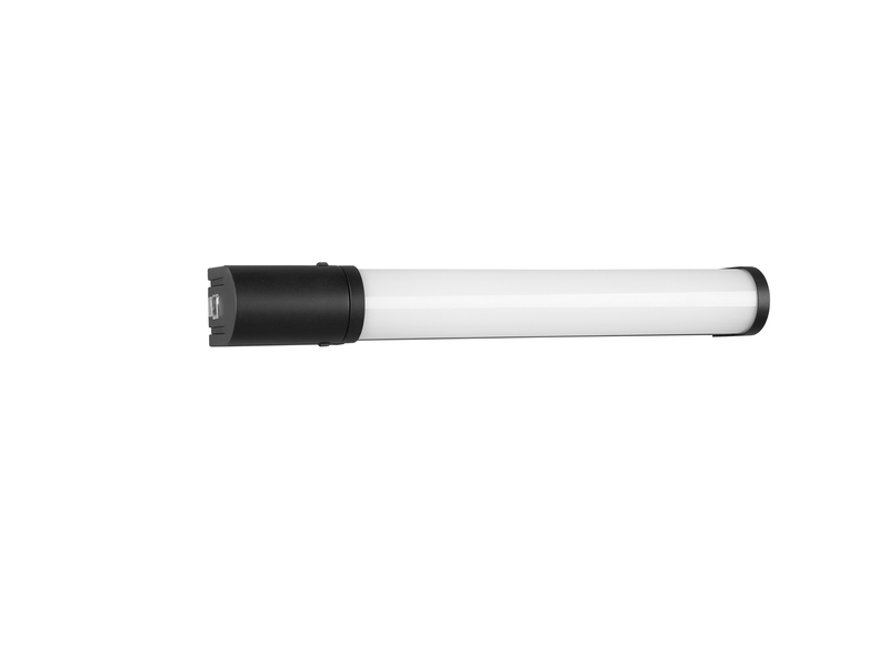 LED Bad Wandleuchte PIERA mit Steckdose Schwarz - Spiegelleuchte, Breite 41,5cm