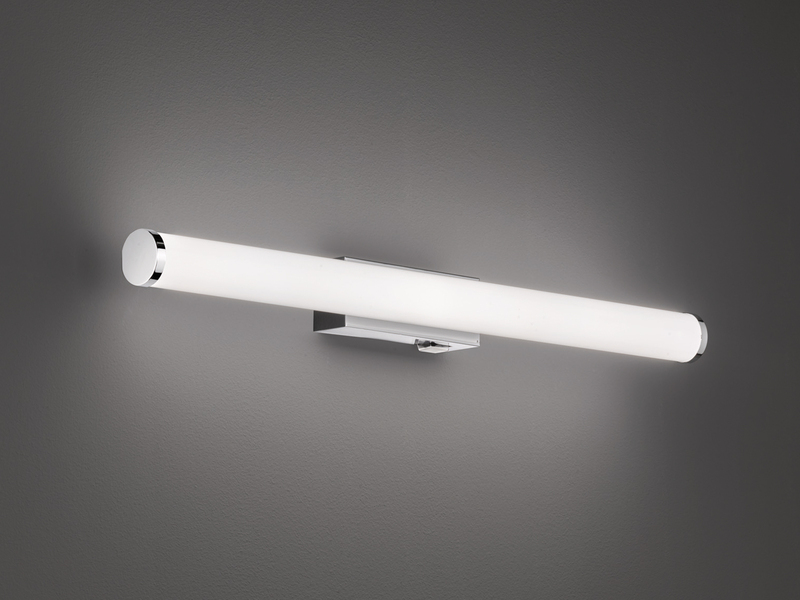 LED Bad Wandleuchte MATTIMO mit Schalter Chrom - Spiegelleuchte, Breite 60cm