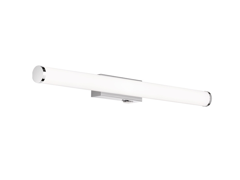 LED Bad Wandleuchte MATTIMO mit Schalter Chrom - Spiegelleuchte, Breite 60cm