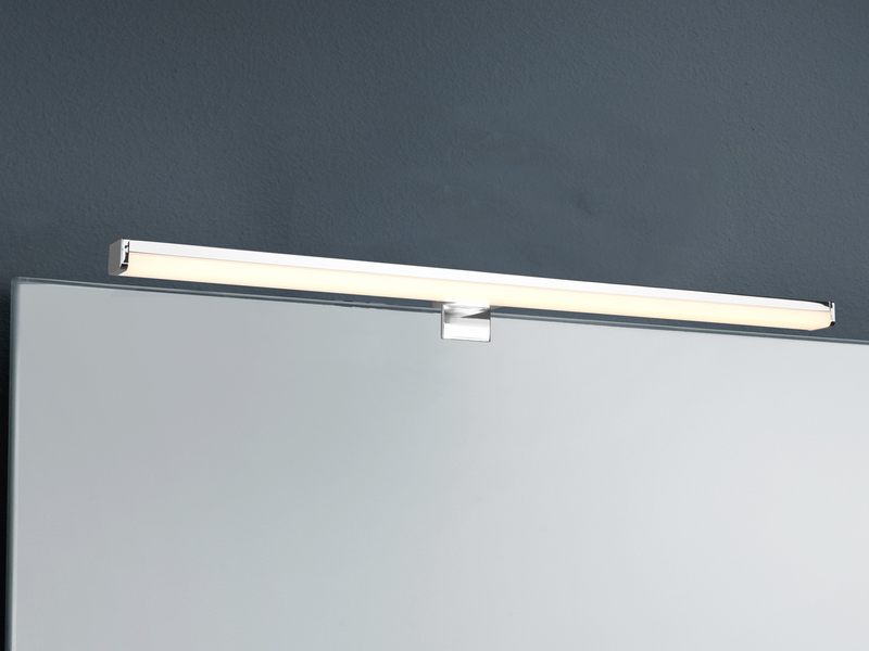 LED Badezimmer Wandleuchte LINO in Chrom - Spiegelleuchte, Breite 60cm