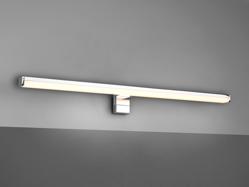 LED Badezimmer Wandleuchte LINO in Chrom - Spiegelleuchte, Breite 60cm