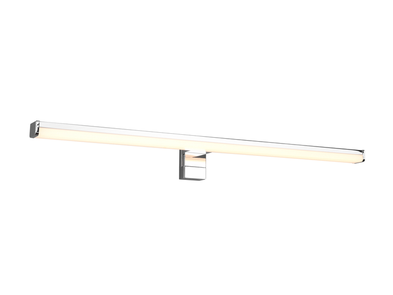 LED Badezimmer Wandleuchte LINO in Chrom, Breite 60cm - Spiegelleuchte