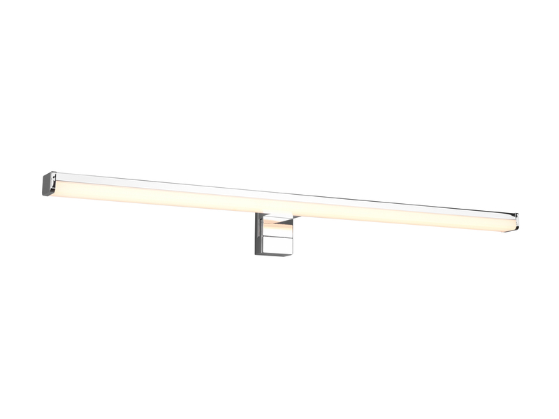 LED Badezimmer Wandleuchte LINO in Chrom - Spiegelleuchte, Breite 60cm