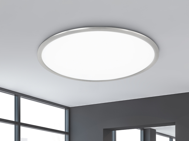 Große LED Deckenleuchte PHOENIX extrem flach & rund, dimmbar, Ø 62cm