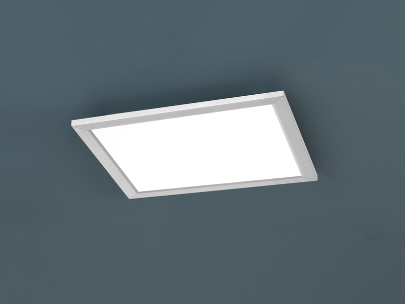 Kleine LED Deckenleuchte PHOENIX extrem flach dimmbar, Quadrat 30cm
