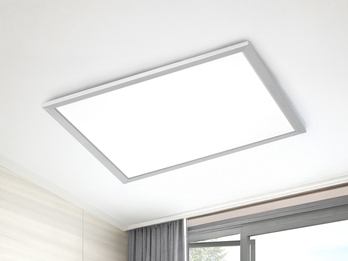 LED Deckenleuchte PHOENIX extrem flach quadratisch, 45cm