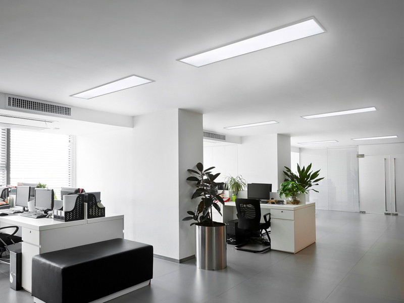 LED Deckenleuchte PHOENIX extrem flach & lang, dimmbar, Länge 120cm