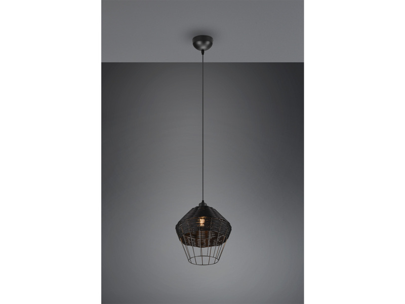 LED Gothic Pendelleuchte Dark Romantic Schwarz Dunkelromantik