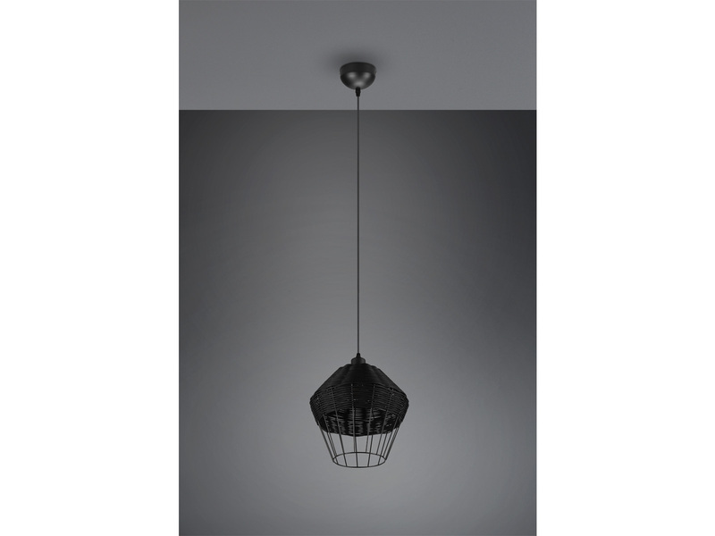 LED Gothic Pendelleuchte Dark Romantic Schwarz Dunkelromantik