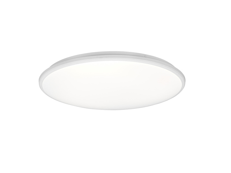 LED Deckenleuchte LIMBUS Weiß mit 3 Stufen Dimmer Neutralweiß, Ø 50cm