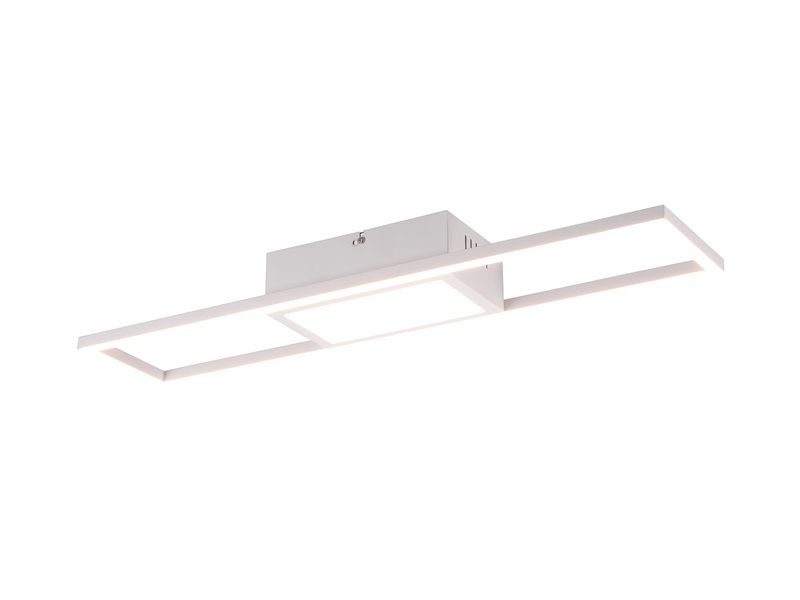 LED Deckenleuchte RIGIDO Weiß dimmbar & Lichtfarbe einstellbar, Breite 60cm