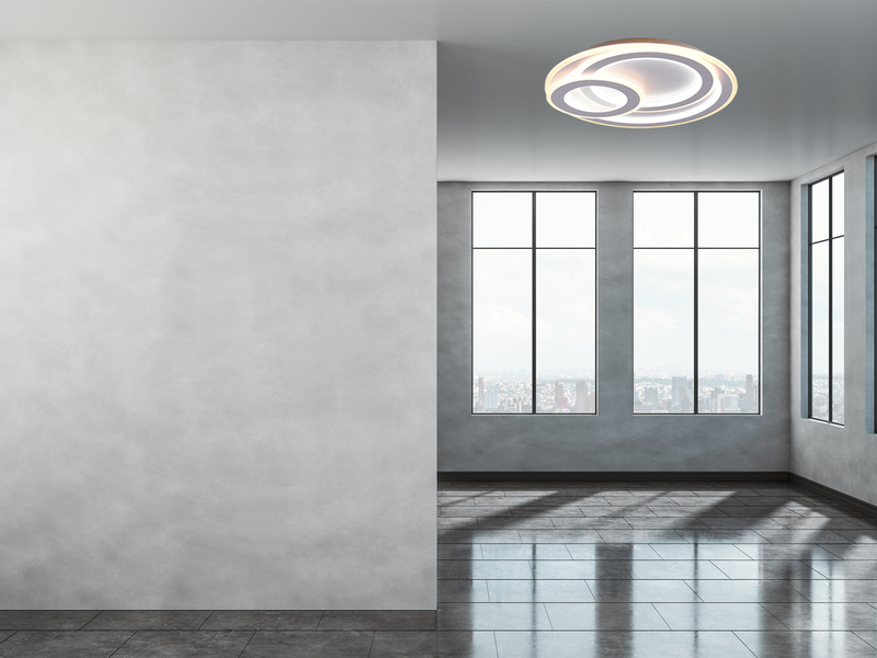 LED Deckenleuchte MITA dimmbar mit Fernbedienung, 9.000 Lumen hell Ø 51cm