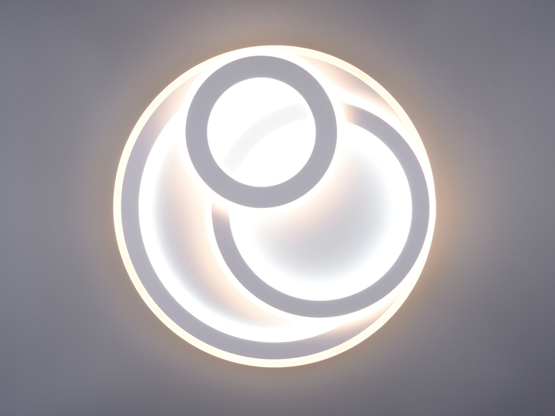 LED Deckenleuchte MITA dimmbar mit Fernbedienung, 9.000 Lumen hell Ø 51cm