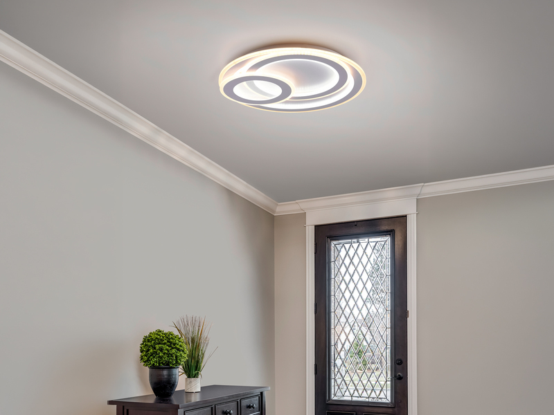 LED Deckenleuchte MITA dimmbar mit Fernbedienung, 9.000 Lumen hell Ø 51cm