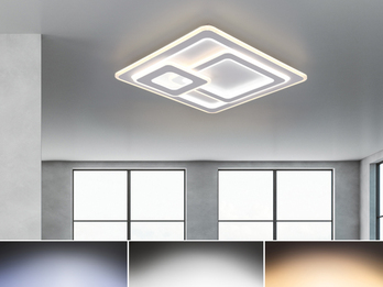 LED Deckenleuchte MITA dimmbar mit Fernbedienung, 9.250 Lumen hell, 51cm