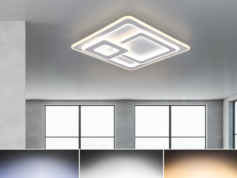 LED Deckenleuchte MITA dimmbar mit Fernbedienung, 9.250 Lumen hell, 51cm