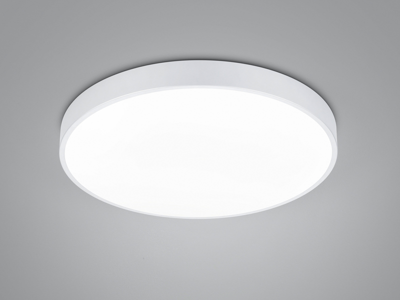 LED Deckenleuchte WACO Weiß extern dimmbar, hell mit 6.200 Lumen Ø 49cm