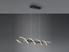 LED Pendelleuchte SEQUENCE dimmbar Lichtfarbe einstellbar Silber 104cm