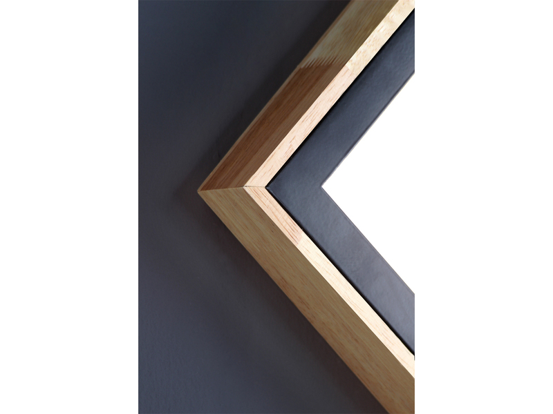 LED Wandleuchte SOLSTAR für Wand & Decke, Holzdesign eckig 39x39cm