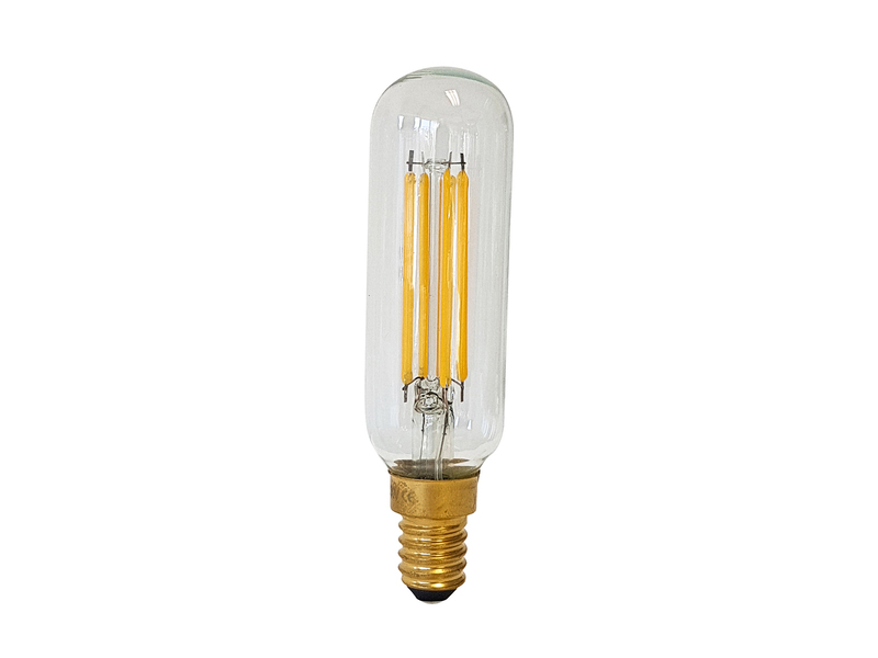 E14 Filament LED - 4 Watt, 420 Lumen, 3000 K warmweiß, Ø2,7cm - extern dimmbar