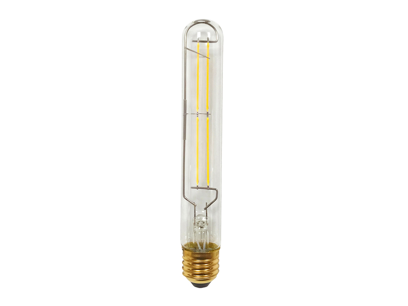 E27 Filament LED Kolben - 7 Watt, 820 Lumen, warmweiß, Ø3cm - extern dimmbar