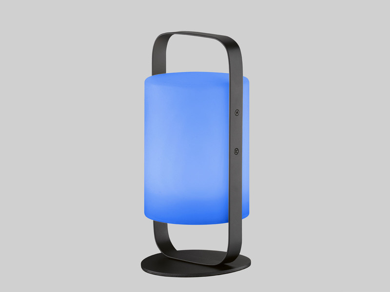 Outdoor Akku Tischlampe CASOLI mit Fernbedienung & RGB, Höhe 25cm