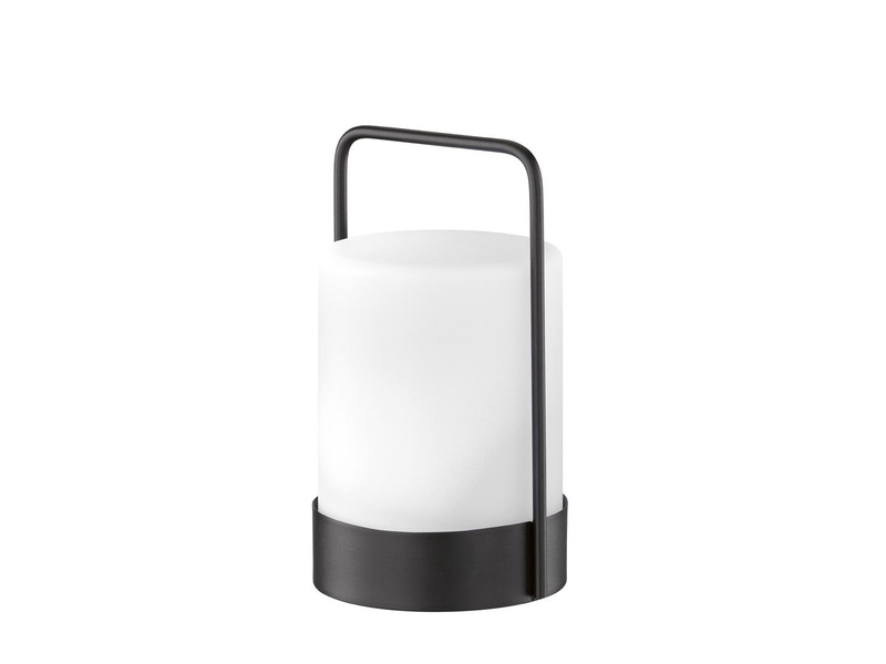 RGB Outdoor Tischleuchte CASOLI 20cm mit Fernbedienung, Solar & USB aufladbar