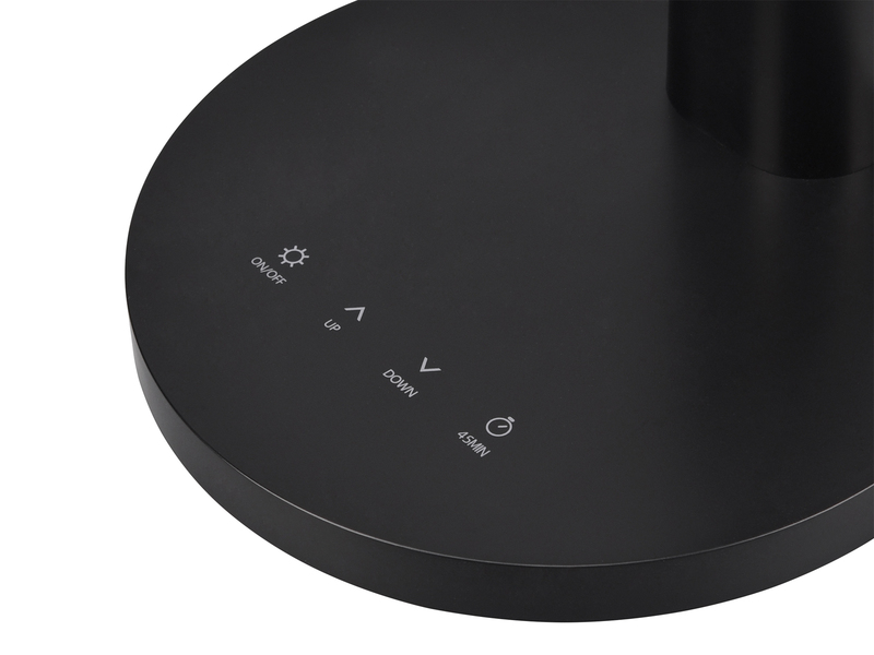 LED Schreibtischleuchte SALLY Flexibel dimmbar Schwarz, Höhe 36cm