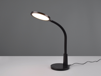 LED Schreibtischleuchte SALLY Flexibel dimmbar Schwarz, Höhe 36cm LED Schreibtischleuchte SALLY Flexibel dimmbar Schwarz, Höhe 36cm