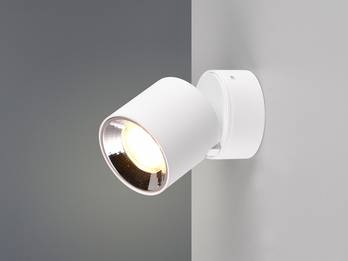 Deckenstrahler GUAYANA Aufbauspot 1-flammig Weiß Ø 9cm Deckenstrahler GUAYANA Aufbauspot 1-flammig Weiß Ø 9cm