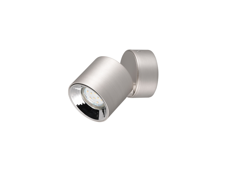 Deckenstrahler GUAYANA Silber, Ø 9cm