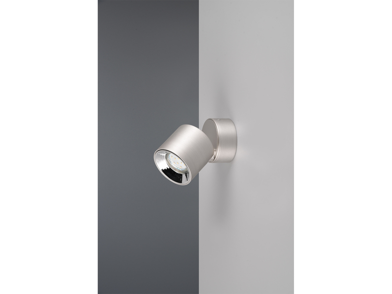 Deckenstrahler GUAYANA Silber, Ø 9cm