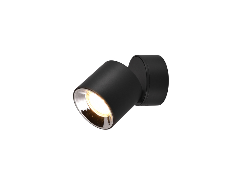 LED Spot Deckenstrahler Schwarz dimmbar, Ø 9cm