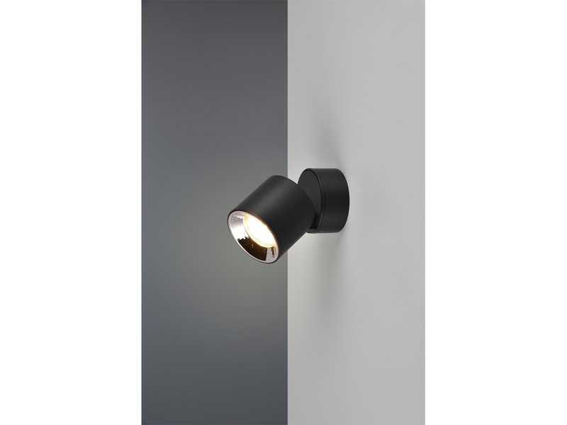 LED Spot Deckenstrahler Schwarz dimmbar, Ø 9cm