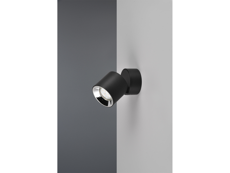 LED Spot Deckenstrahler Schwarz dimmbar, Ø 9cm