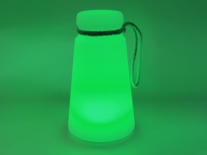 2er SET Outdoor Tischlampen mit Fernbedienung dimmbar & RGB, Höhe 20cm