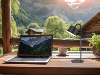 Kabellose Outdoor Lampe mit Akku & USB Anschluss